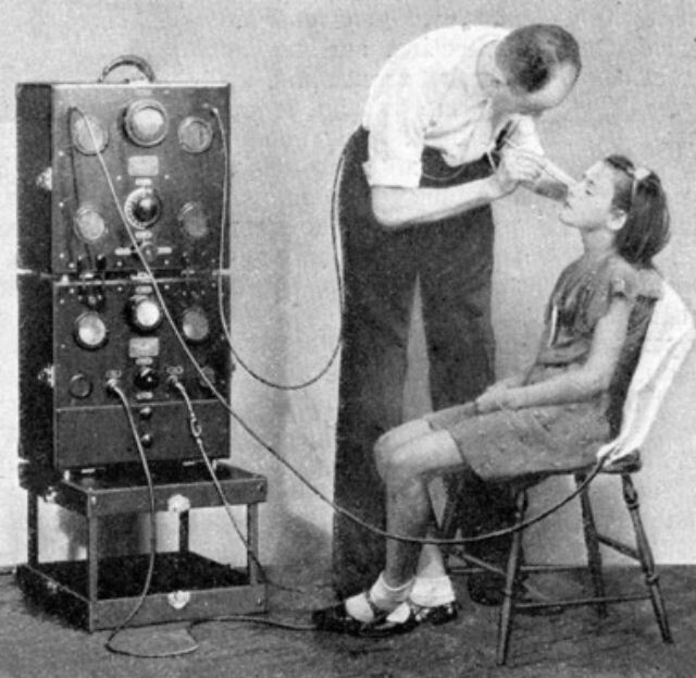 Диатермия в косметологии 30-х годов: подборка исторических фото