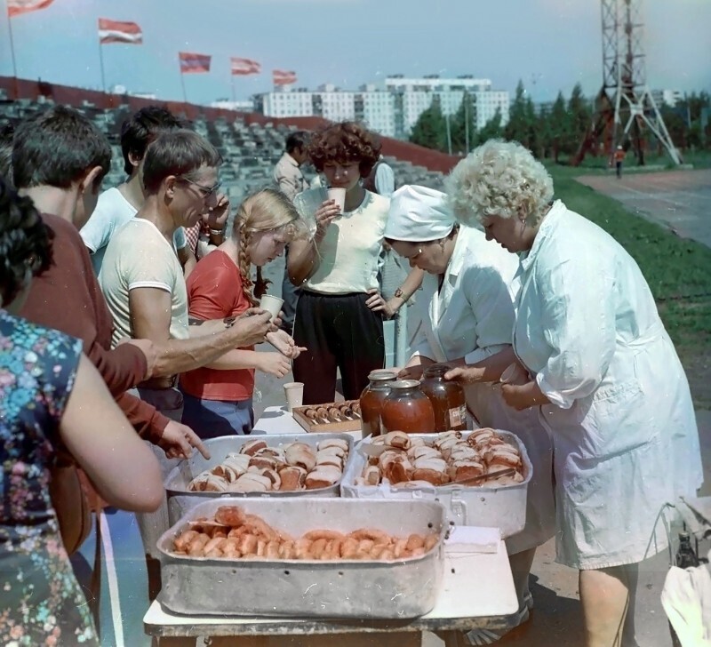 «День литейного завода» в парке Гренада, Набережные Челны. 1984 год