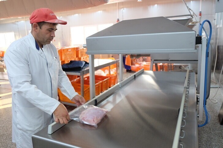 Новое предприятие по переработке мяса птицы начало работу в Кабардино-Балкарии