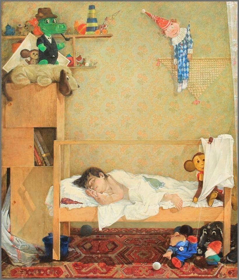 Шавкат Гауров «Мир детства», 1986 год.