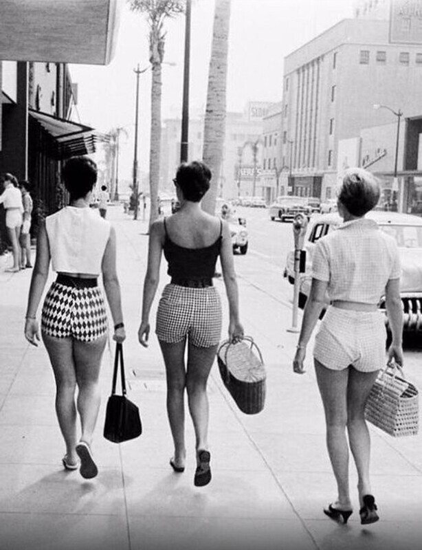 Американские модницы. Фотография 1958 года