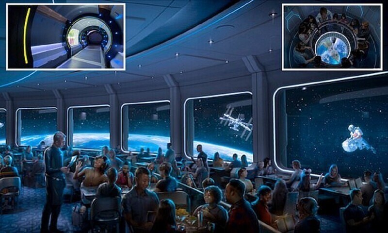Диснейлэнд открывает космический ресторан