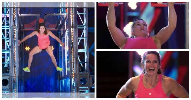 Девушка преодолела все испытания на шоу «American Ninja Warrior»