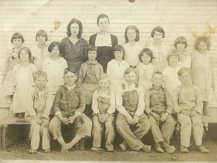 "Дедушкин класс в Техасе в 1930-х годах"