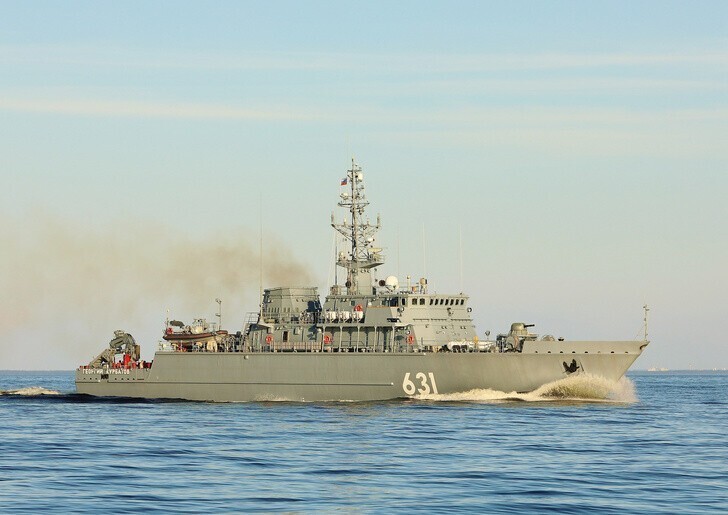 СНСЗ передал ВМФ корабль противоминной обороны «Георгий Курбатов»
