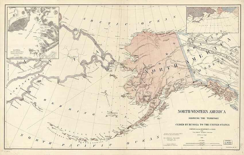 При каком правителе Россия продала Аляску?