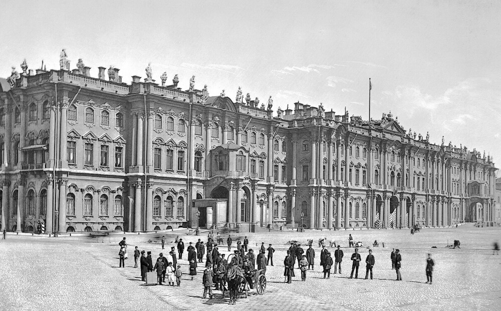 Старый Петербург. Дворцовая площадь от Михель Гофман за 23 августа 2021