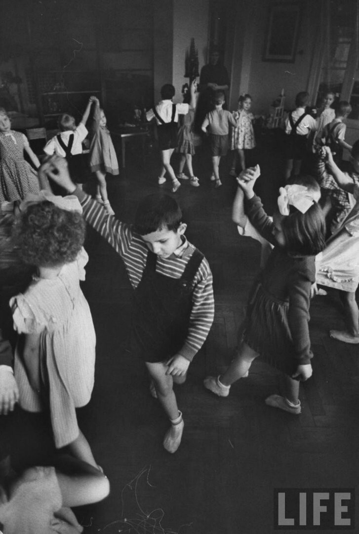 Жизнь советского детского сада в 1960 году