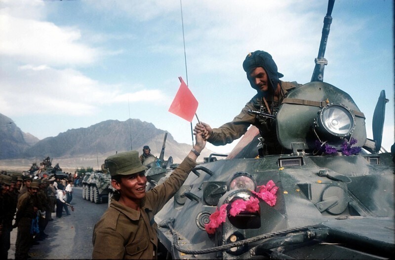 Вывод советских войск из Кабула, Афганистан, 15 мая 1988 года