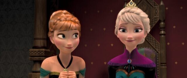 Анна и Эльза не считаются диснеевскими принцессами