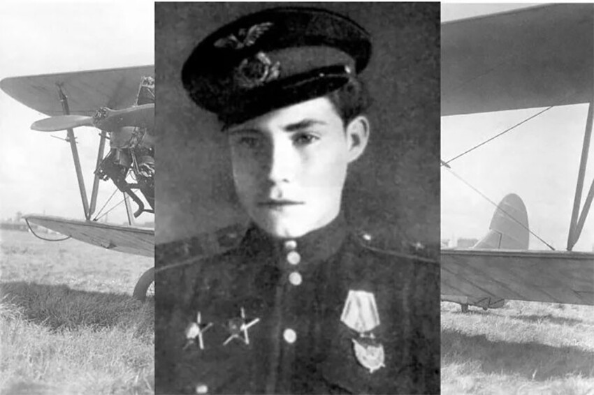 Аркадий Каманин - самый юный летчик в мире