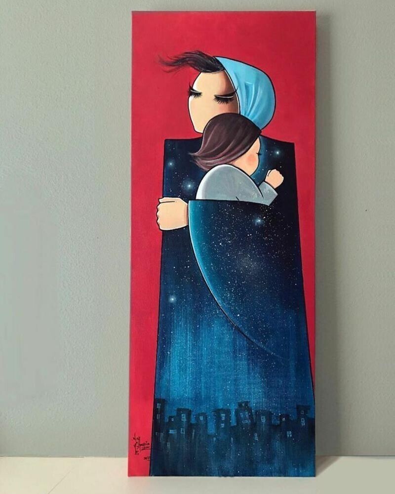 Шамсия Хассани - первая граффитистка Афганистана