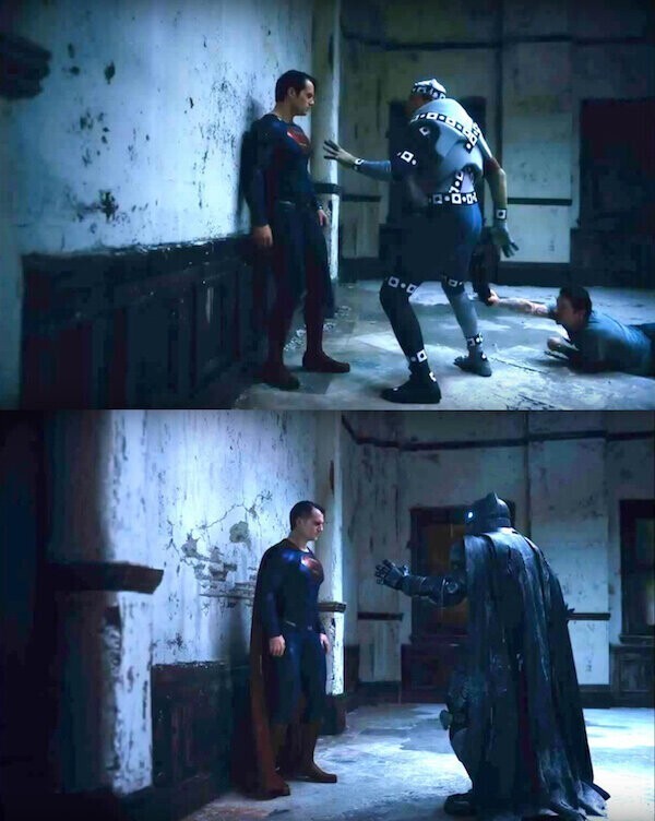 Бэтмен против Супермена.