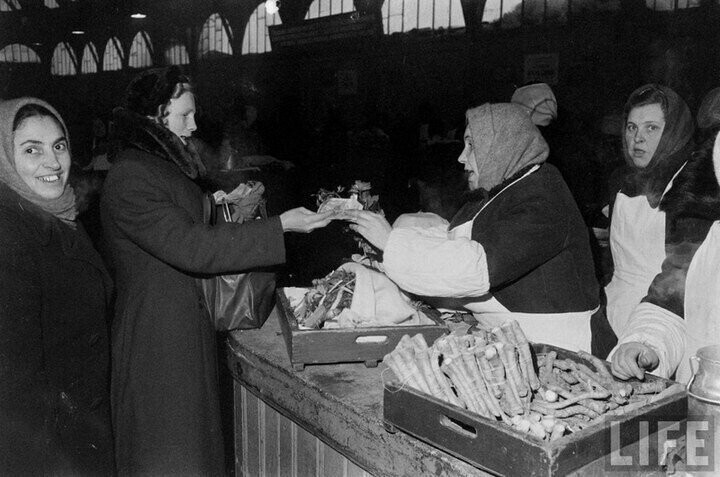 Фоторепортаж о жизни простых советских граждан в 1950-х