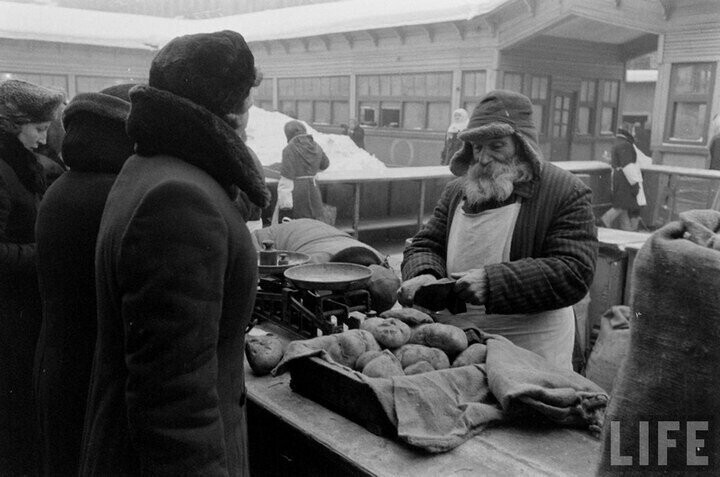 Фоторепортаж о жизни простых советских граждан в 1950-х