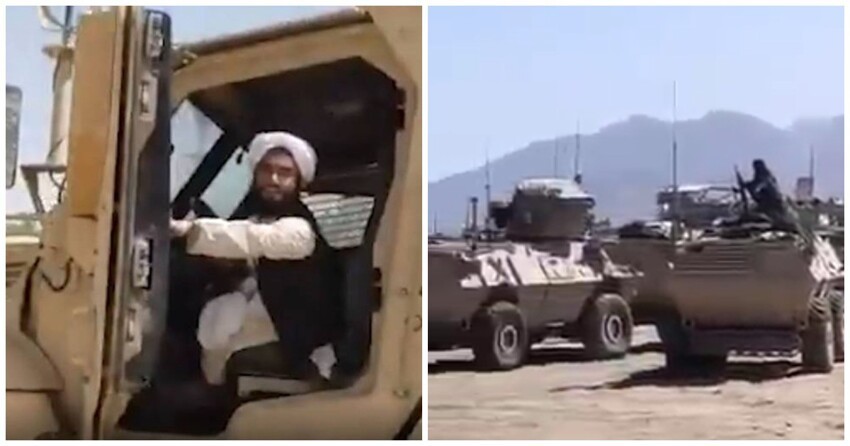 Талибы показали "захваченную" американскую технику
