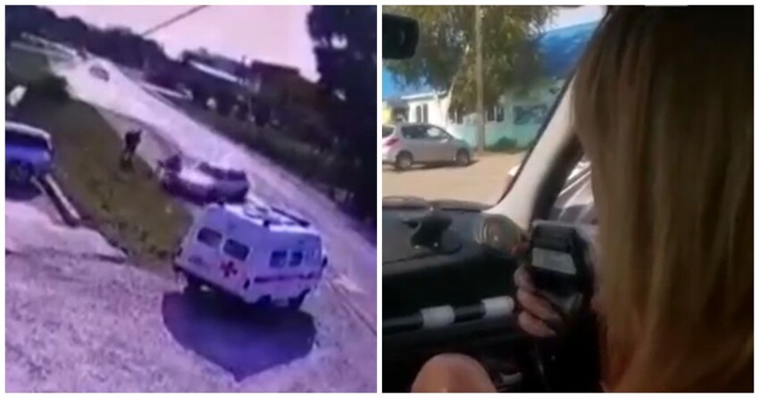 Пьяная автомобилистка сбила мать с ребенком и врезалась в скорую помощь под Красноярском