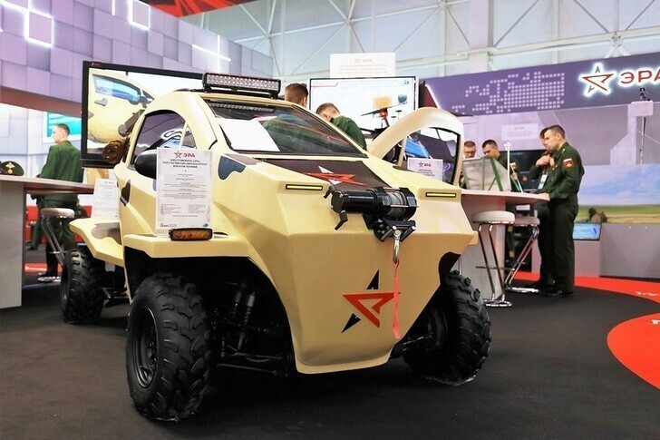 Электромобиль «Эра» представили на форуме «Армия-2021»
