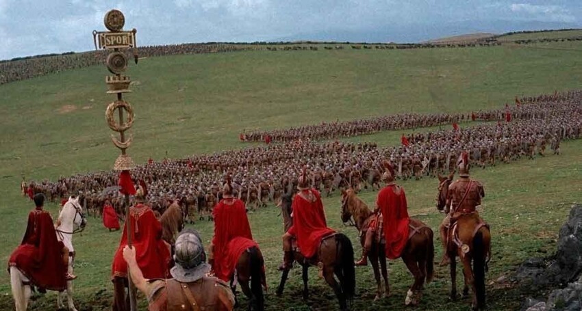 Какие фильмы наиболее достоверно показывают римскую армию в бою?