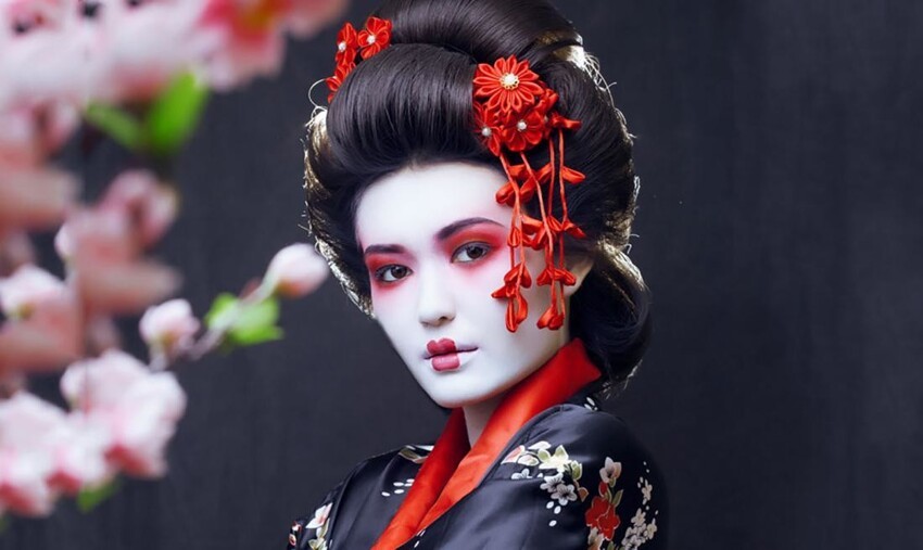 Особенности японского и китайского макияжа в древности 