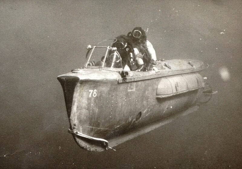 Мини подводная лодка, 1967 год
