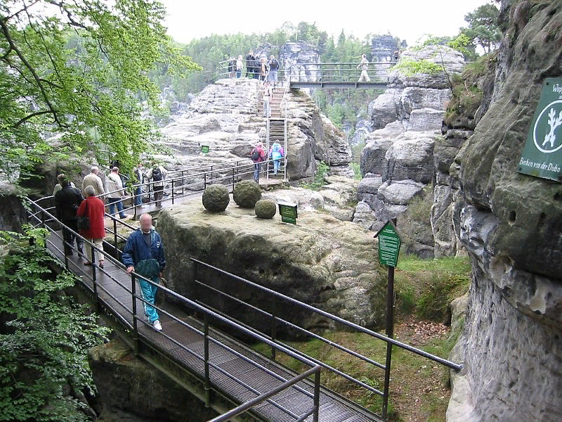  Бастай - удивительное каменное чудо Германии