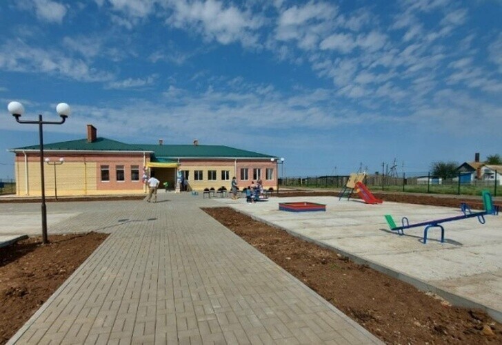 Новый детский сад село Сывдык