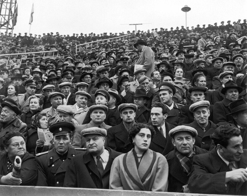 Стадион Динамо, 1955 год