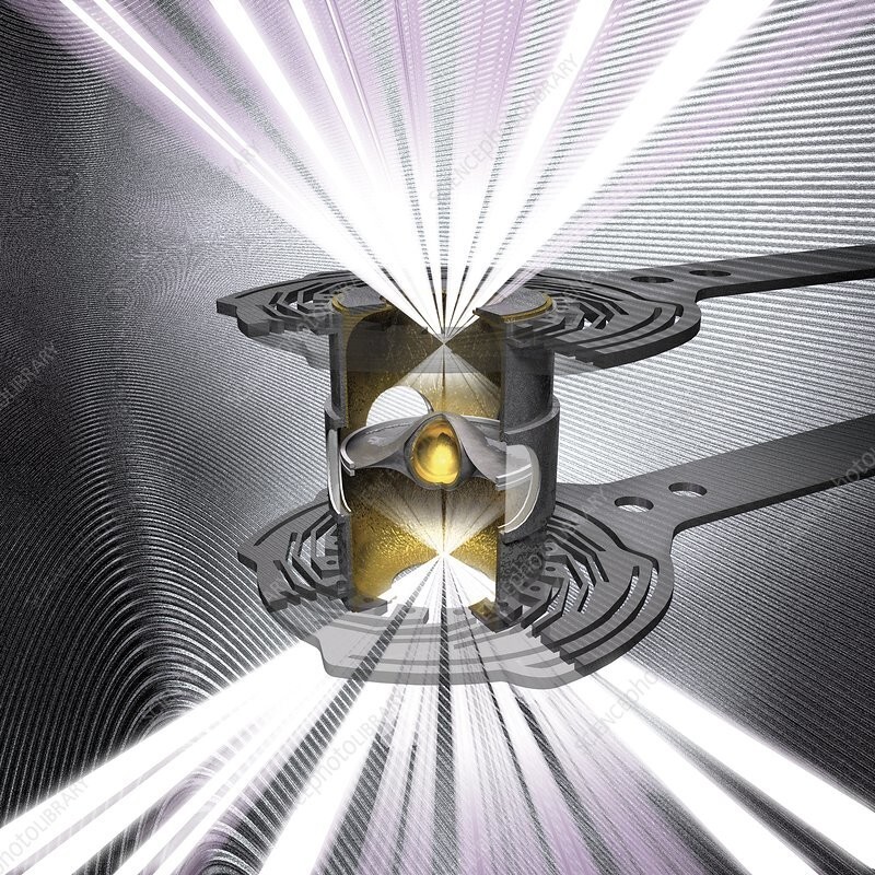Самый мощный лазер вплотную приблизился к точке "воспламенения" реакций термоядерного синтеза
