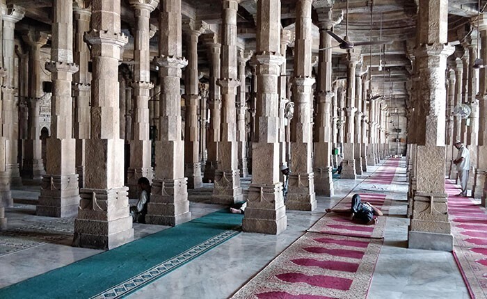 Мечеть Джама Масджид, Ахмедабад: фантазия архитектора или сбой в пикселях?