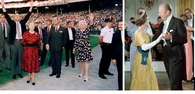 Королева Елизавета и ее коллекция американских президентов