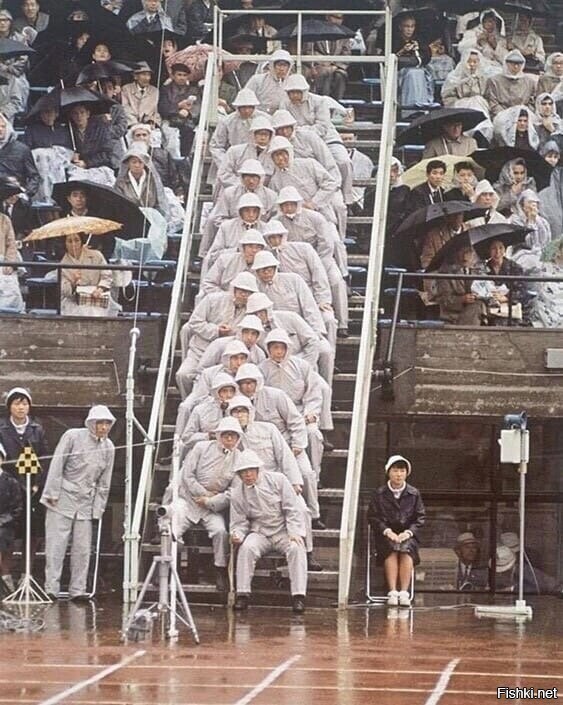 Снимок сделан на Олимпийских играх в Токио в 1964 году