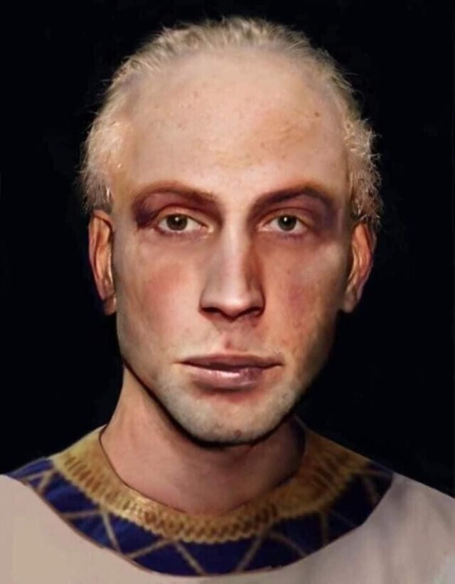 Реконструкция лица Рамсеса II по мумии фараона с помощью искусственного интеллекта