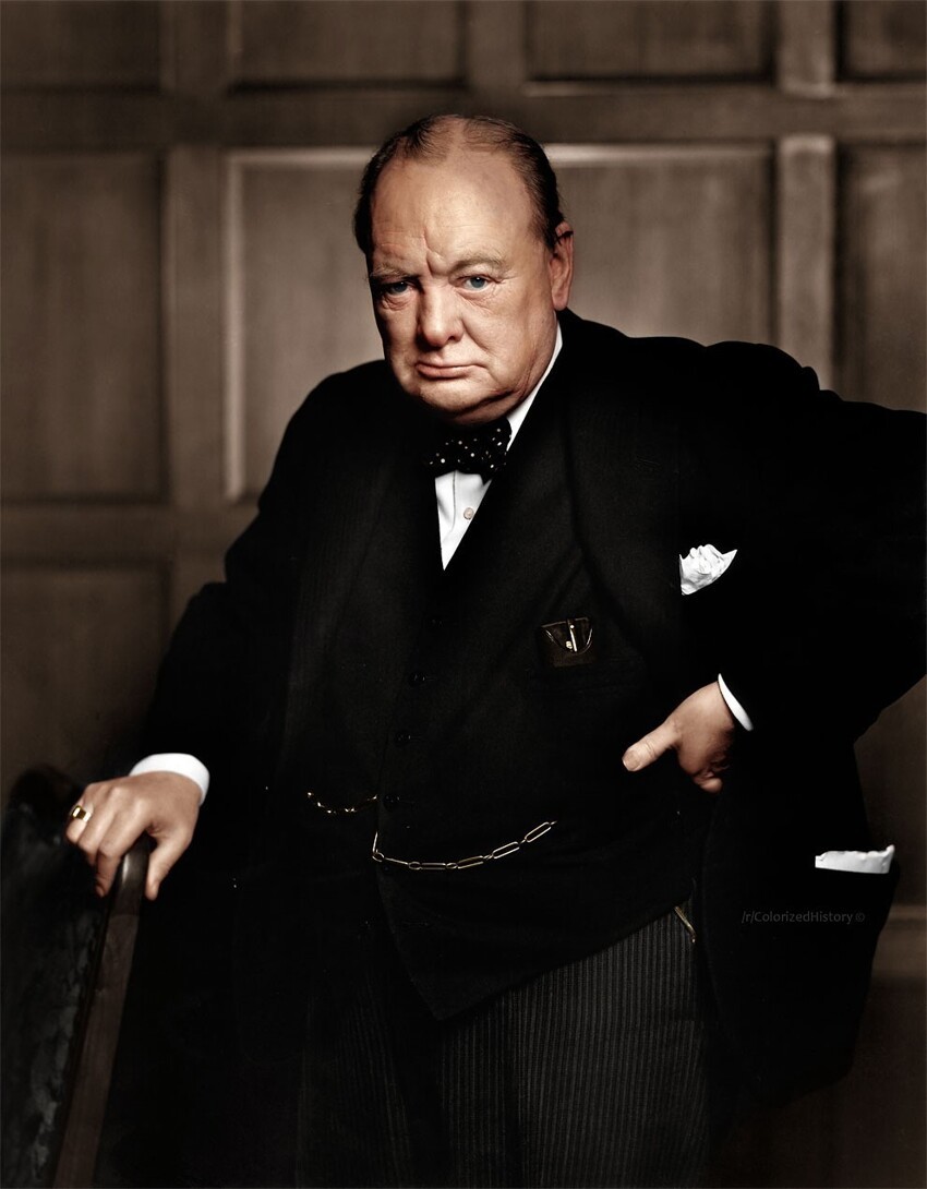 29. Уинстон Черчилль, 1941 год