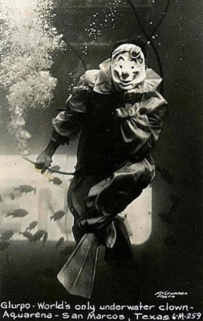32. Глурпо, единственный в мире подводный клоун