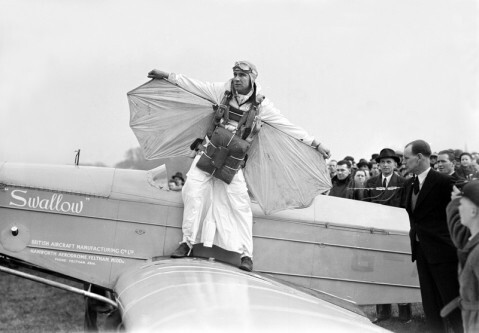 Клем Сон, первый летающий супергерой. 1935 г