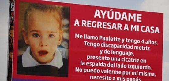Пропавшую 4-летнюю девочку из Мексики искали по всей стране, но она даже не выходила из дома