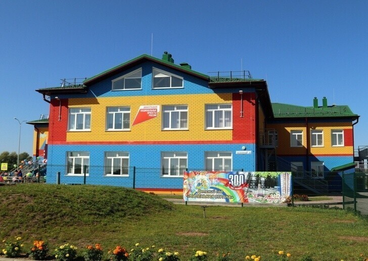 Новый детский сад  Алтайский край  с. Тальменка