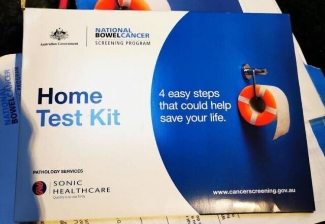 "Когда вам исполняется 50 в Австралии, государство присылает вам упаковку тестов на рак кишечника"