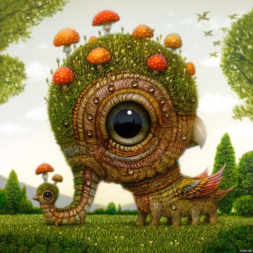 Японский художник Naoto Hattori (Наото Хаттори