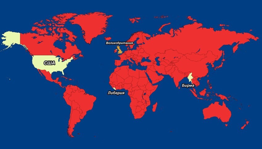 Почему США до сих пор не перешли на метрическую систему?