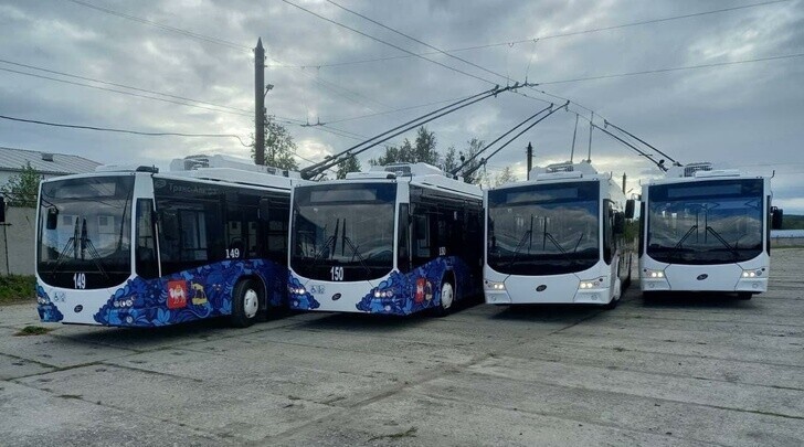 В Миасс Челябинской области прибыли новые троллейбусы