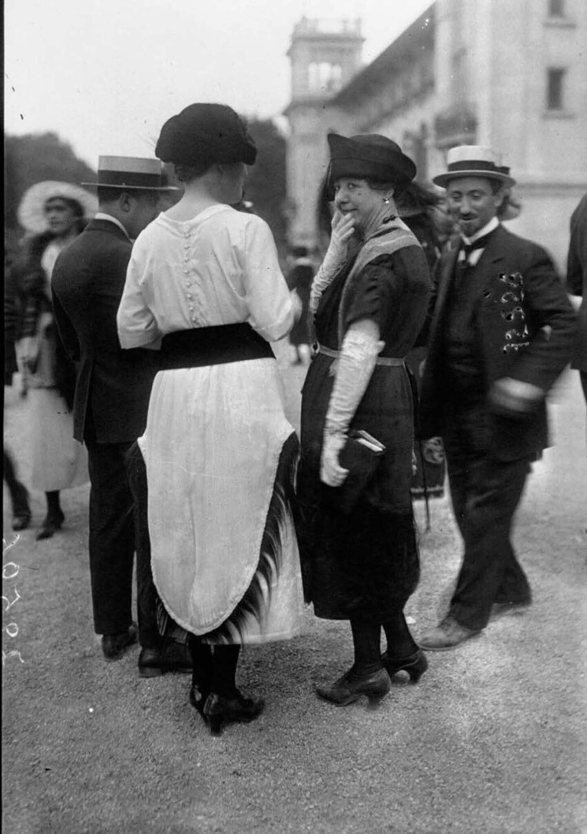 Франция 1910 мода
