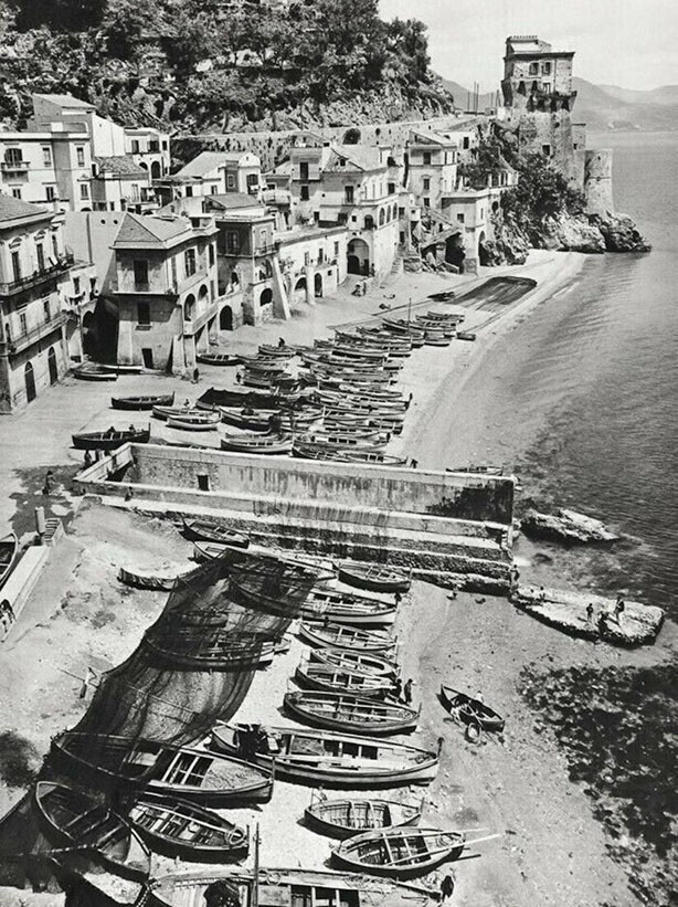 Побережье Амальфи, Италия, 1966. Фотограф Альфред Эйзенштадт