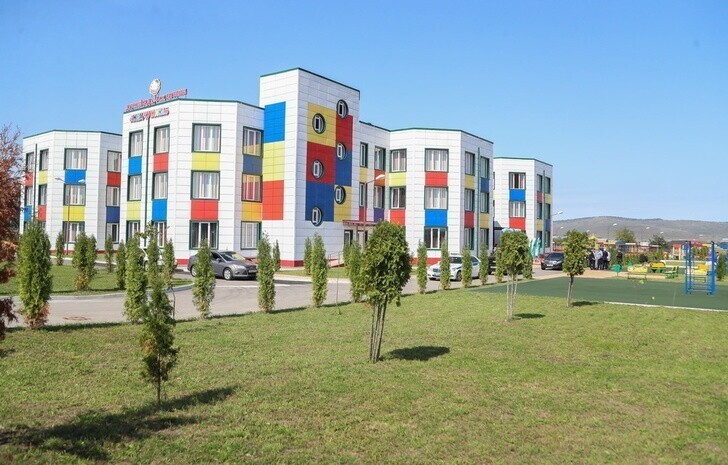Новый детский сад Республика Ингушетия  пос. Сагопши