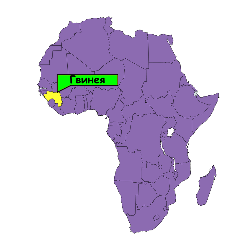 Сколько алюминия добывает Гвинея, в которой произошел военный переворот, по сравнению с Россией и Китаем