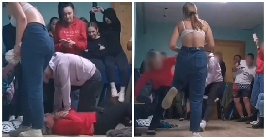 Издевательства над девушкой-инвалидом в липецком техникуме попали на видео