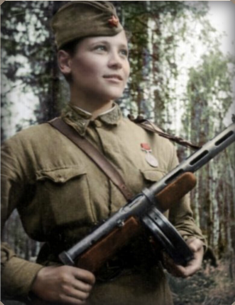 Люба Карцева. Когда началась Великая Отечественная война, ей было 19 лет