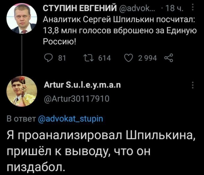 Битва аналитиков