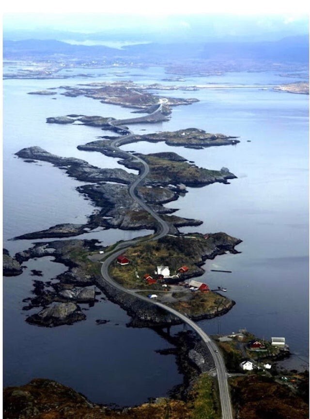 Дорога к Атлантическому океану, в Норвегии